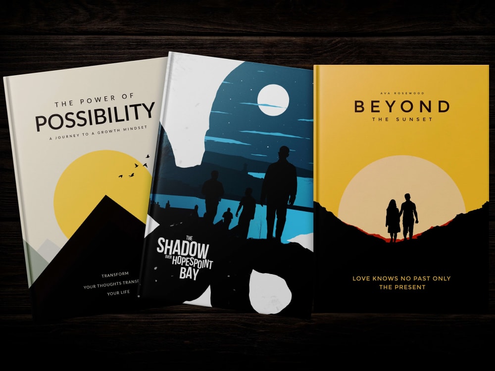 Minimalist book cover for your book | Upwork