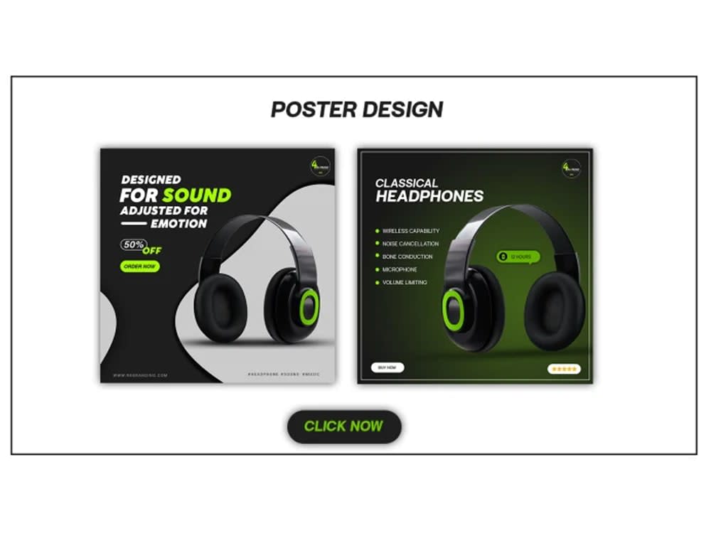 I will construct professional advertisement poster for your business ...