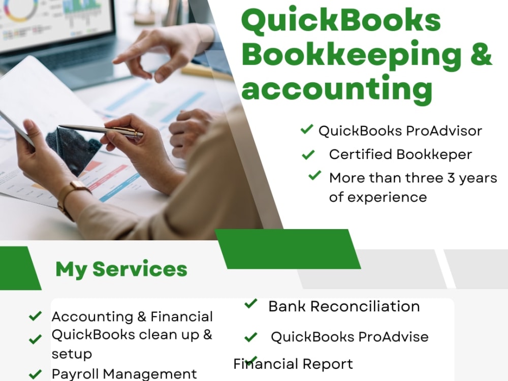 QuickBooks Online Bookkeeping and accounting Upwork