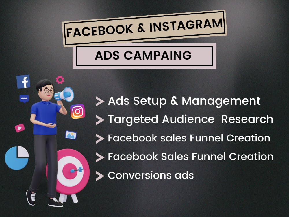 Facebook and Instagram ads campaign, setup and management Upwork