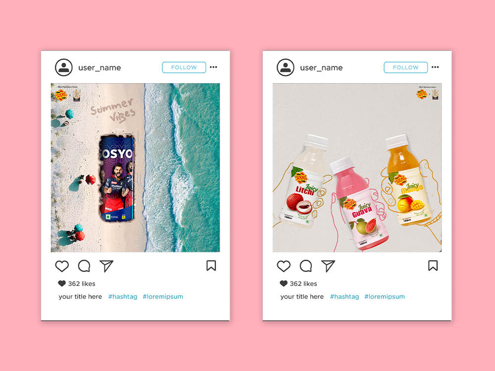 Creative Social Media designs for Instagram, Facebook, etc. | Upwork