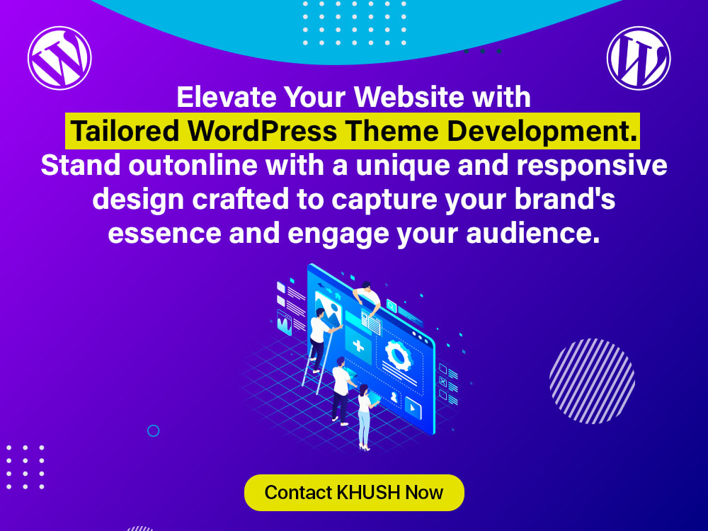 A Custom WordPress Theme Tailored to You | Upwork