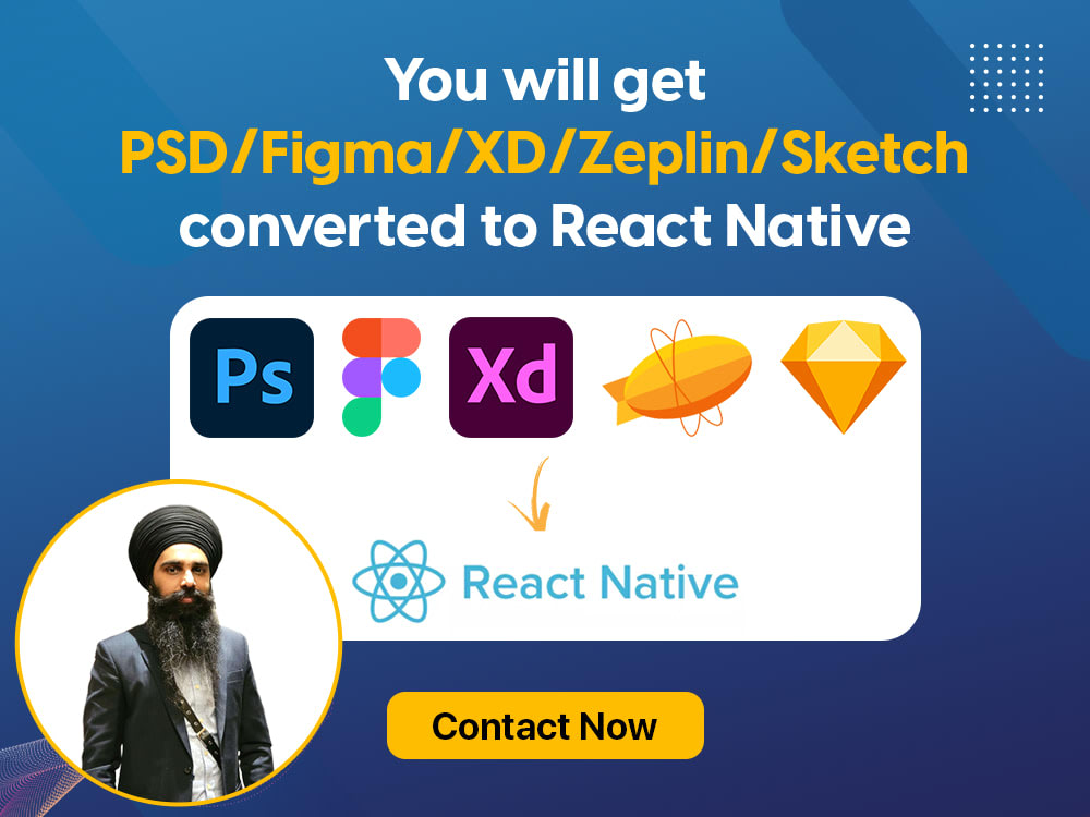 A React Native Conversion from Design Files | Upwork
