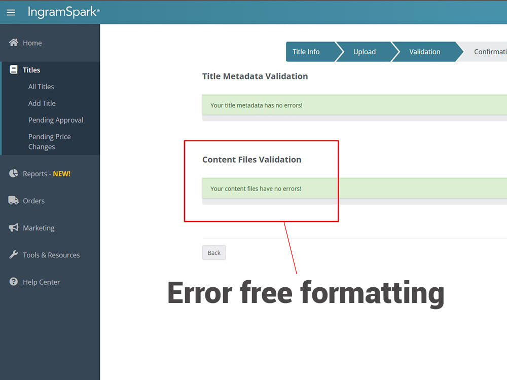 IngramSpark book ebook formatting Upwork