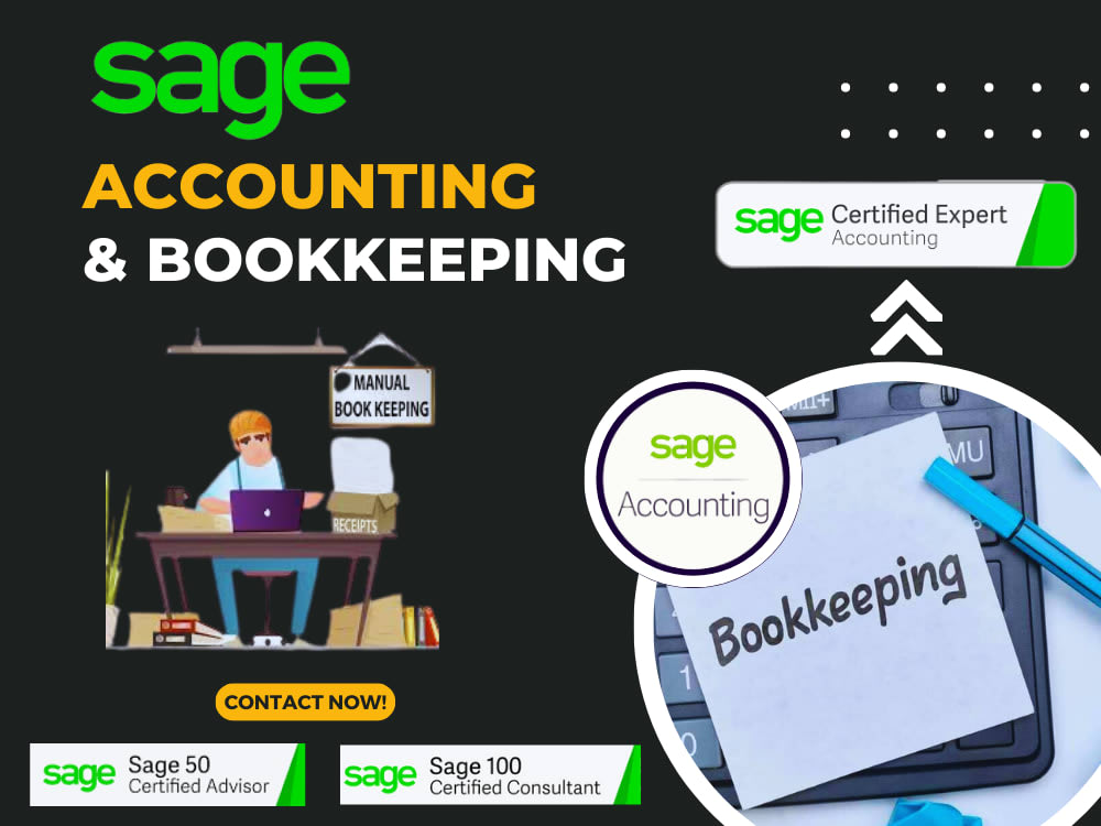 Sage Accounting & Bookkeeping Solutions, with Sage 50, Sage 100