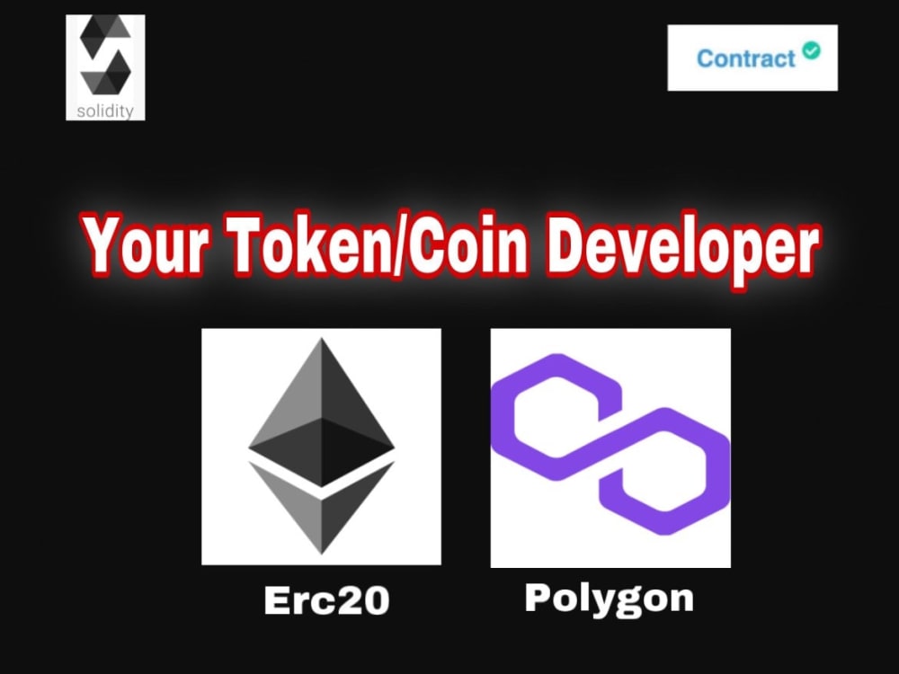 Polygon token, erc20 token Upwork