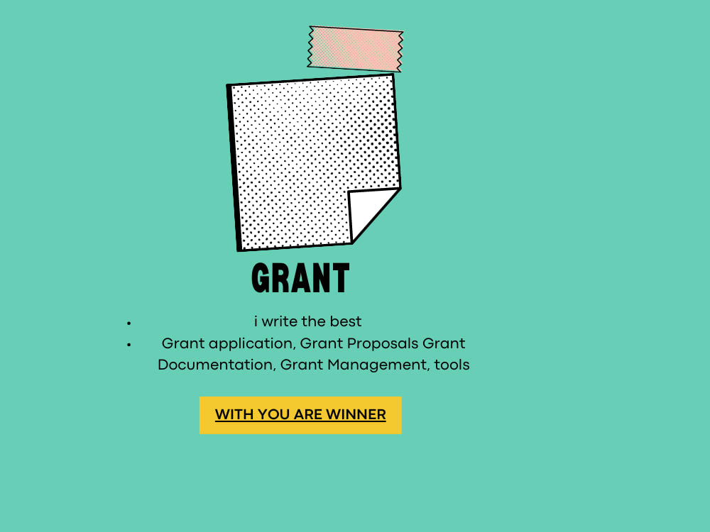 Quality grant application to raise funds for Personal, business 