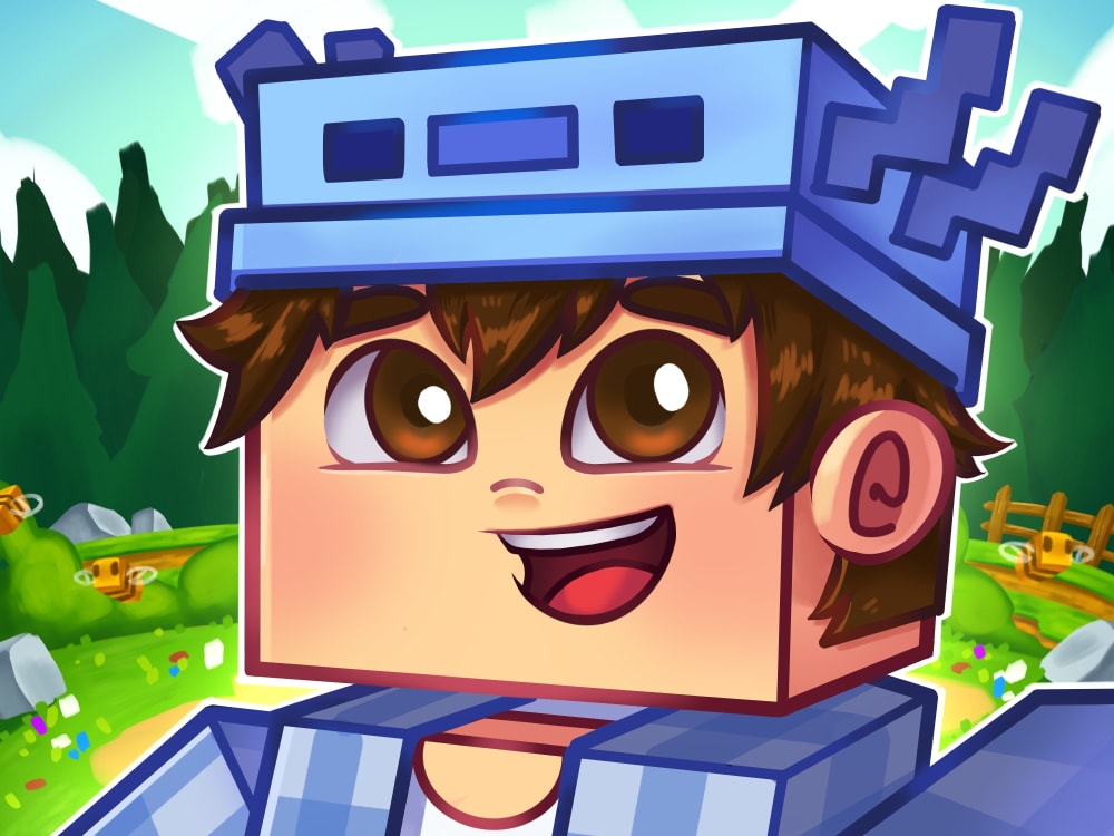 Benbgameryt: I will make a minecraft profile picture for you for $10 on  fiverr.com