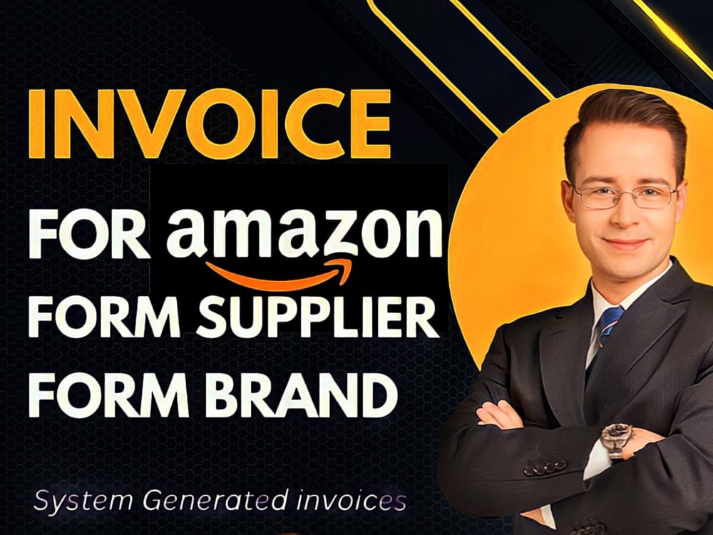 Invoice for amazon and ebay from supplier form brand | Upwork