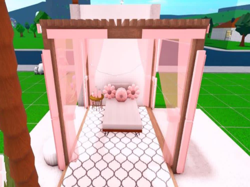 Download Aesthetic Roblox Girl with a Captivating Pink Style