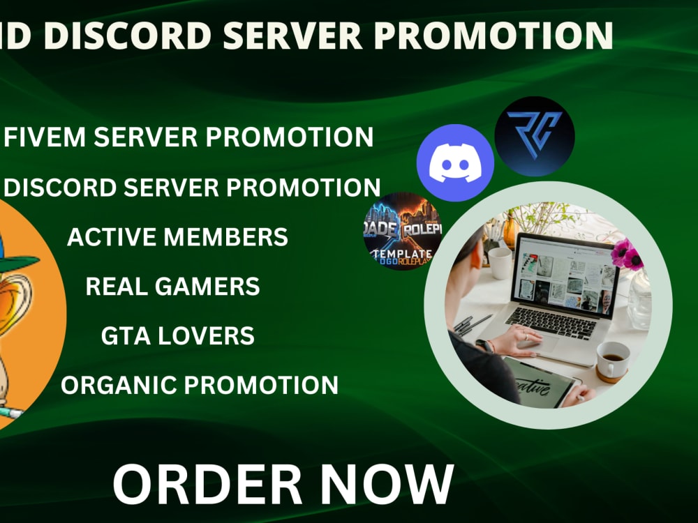 Organic fivem discord server promotion, fivem advertisement