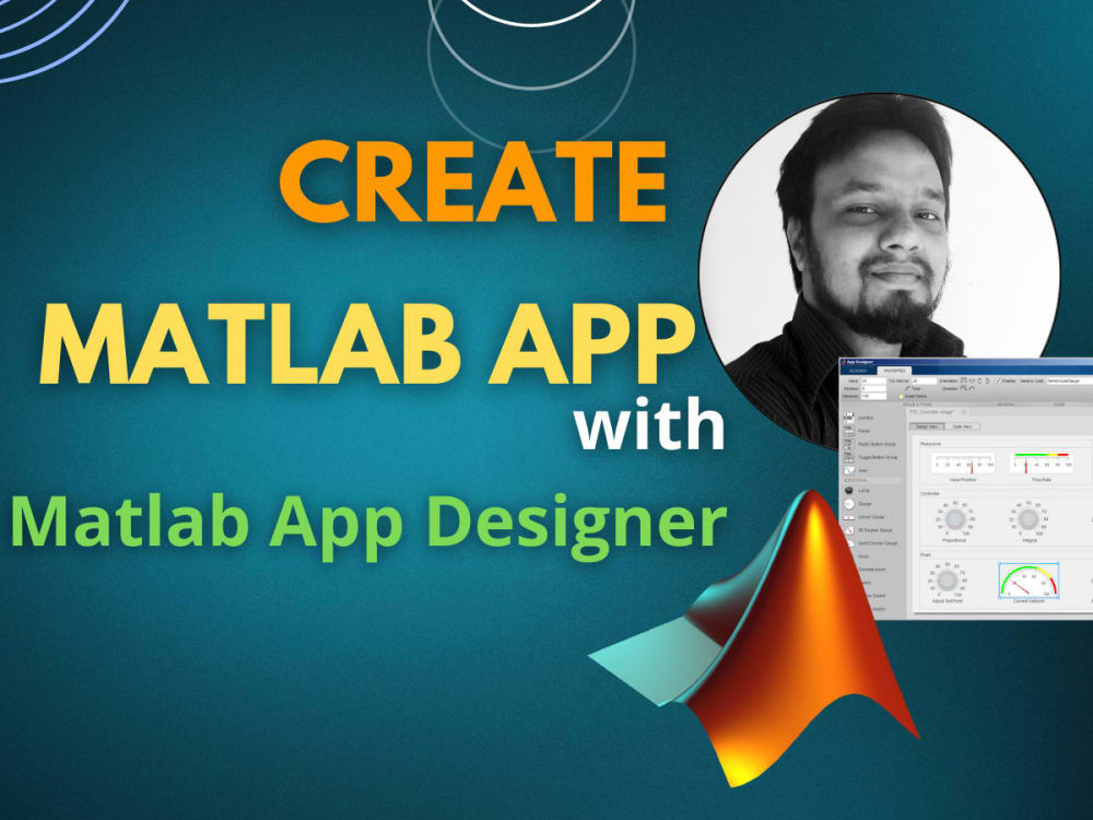 An awesome Matlab App with a great look with Matlab App Designer Upwork