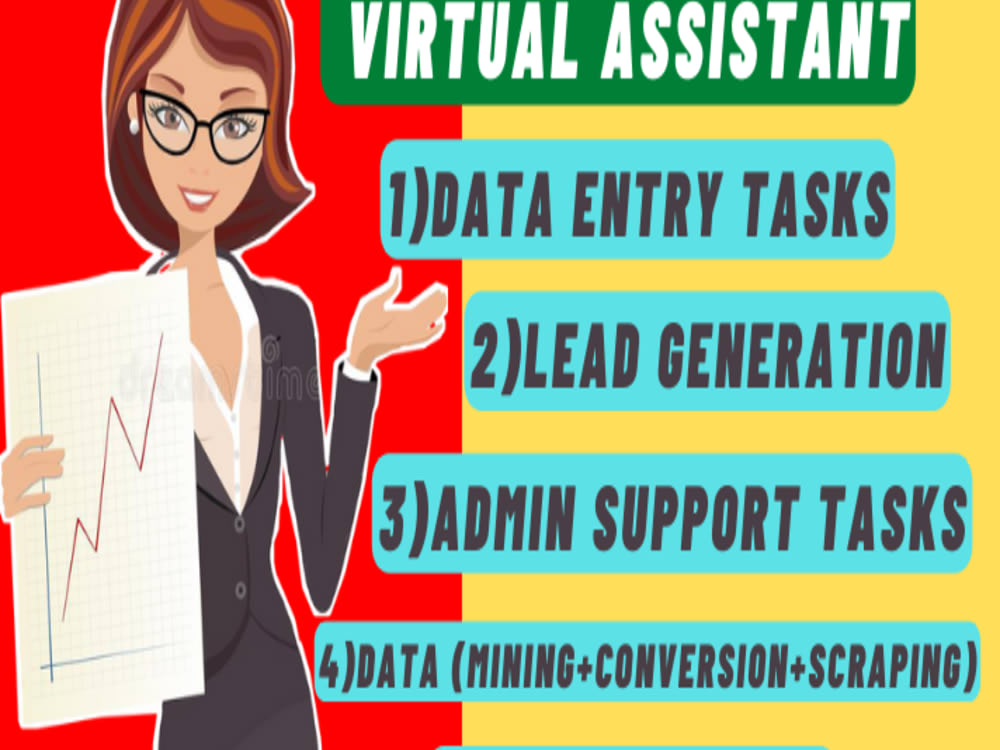 Personal assistant for Admin tasks, Web Research and Data Entry | Upwork
