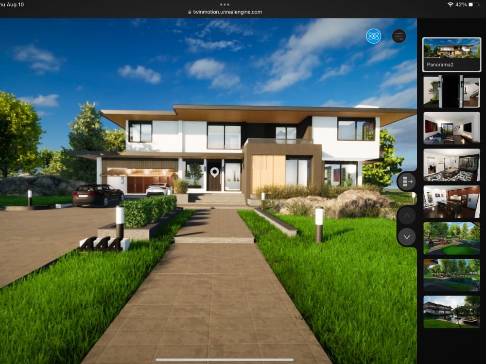 A Twinmotion Cloud Hosted Architecture 360 Panoramic Set Upwork