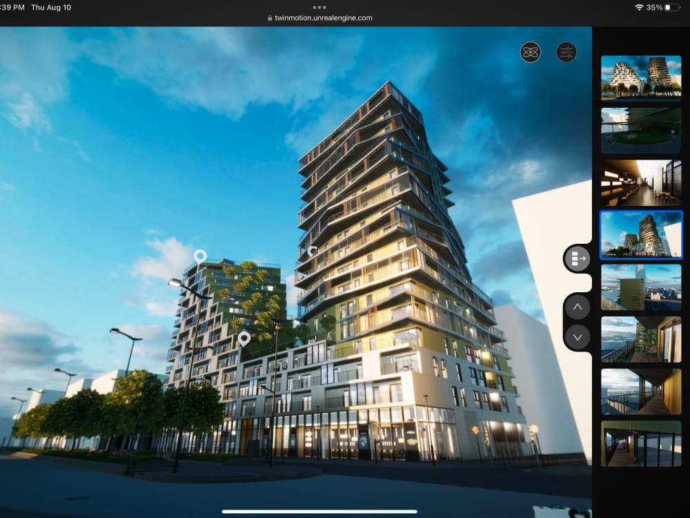 A Twinmotion Cloud Hosted Architecture 360 Panoramic Set Upwork