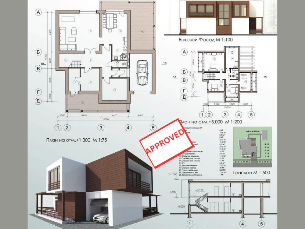 Adu architectural drawings and mep from an approved architect Upwork
