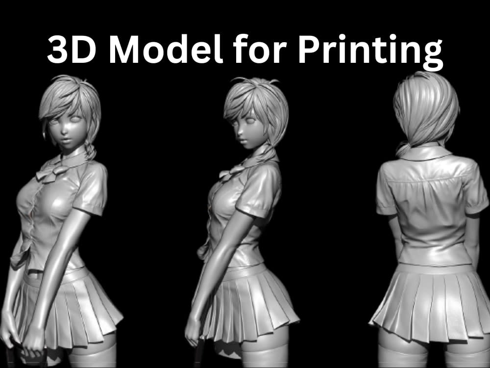 Free Anime 3D Models | CGTrader