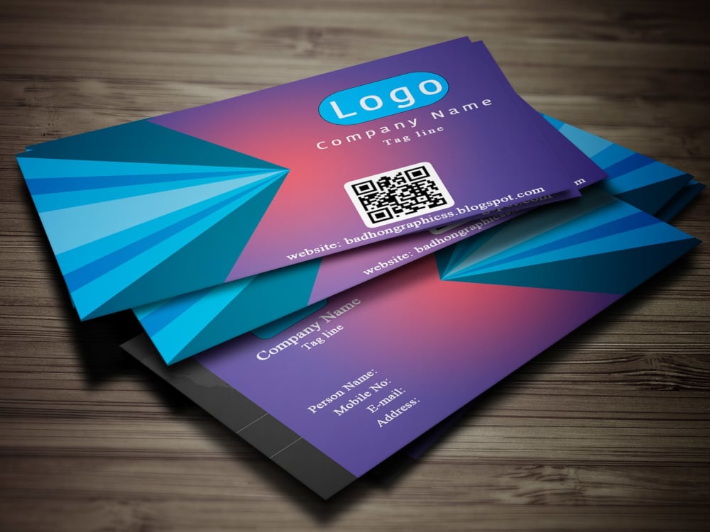 Business cards design with print ready Upwork