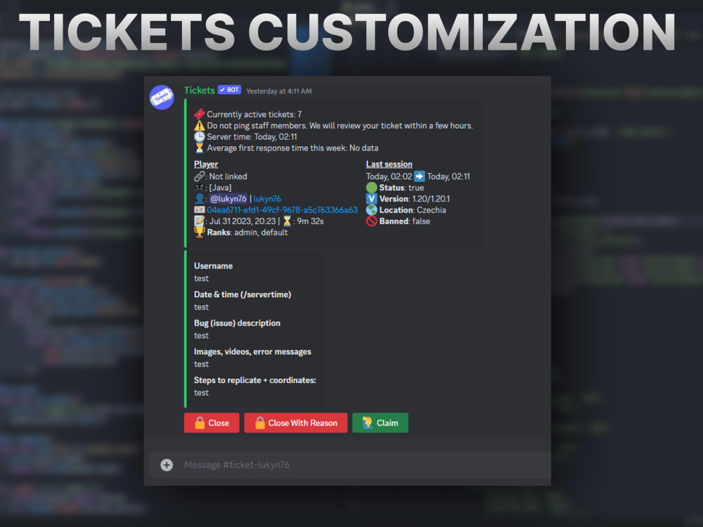 Minecraft Connects to Discord  Chat, Sync, Commands & Invite