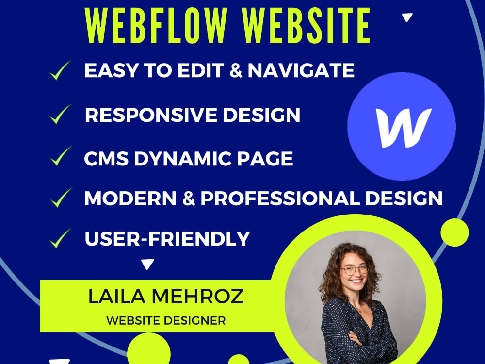 An expert webflow developer to design a webflow website | Figma to ...
