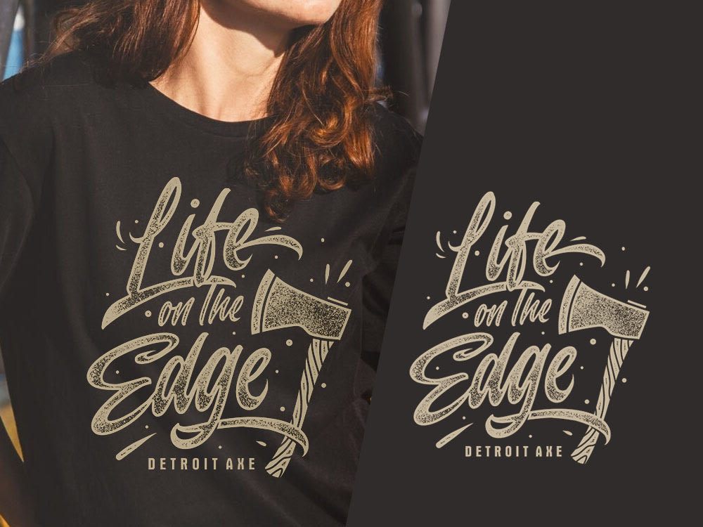 Do custom and trendy minimalist typography t shirt design | Upwork