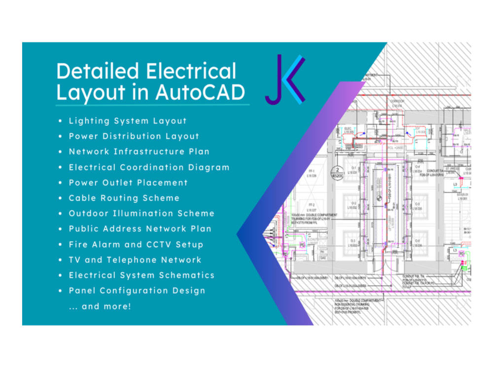 Complete electrical schematic drafting in AutoCAD. | Upwork