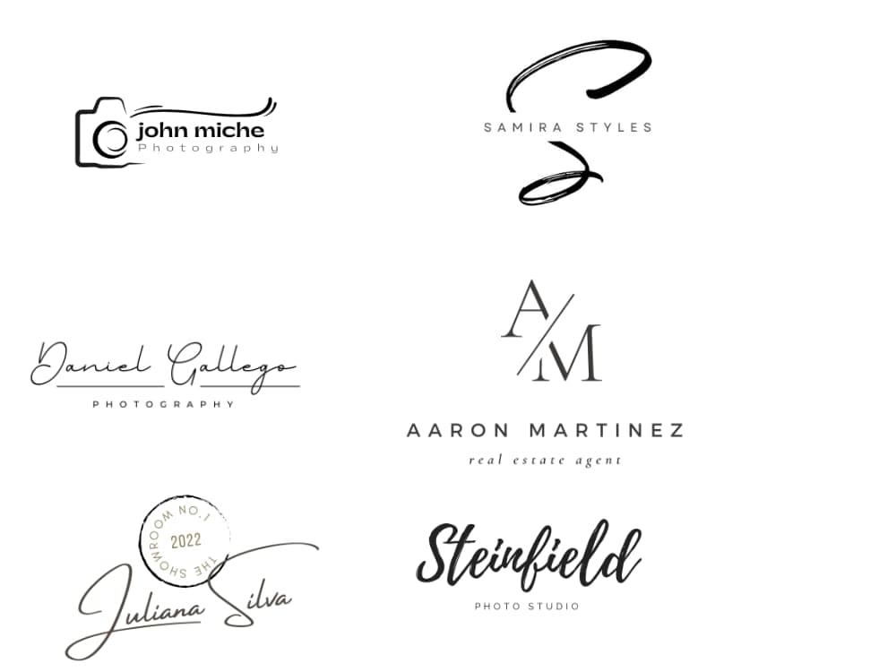 Real handwritten signature logo, Cursive, handmade unique design | Upwork