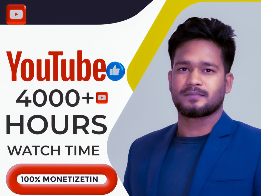 Monetization How To Gain 4000 Watch Hours 4000 Hours Of Watch Time