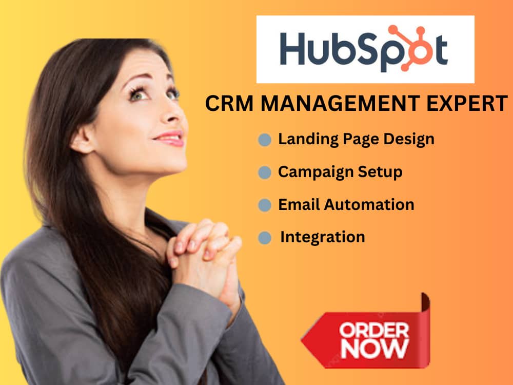 Setup hubspot crm, hubspot landing page, and hubspot website. Upwork