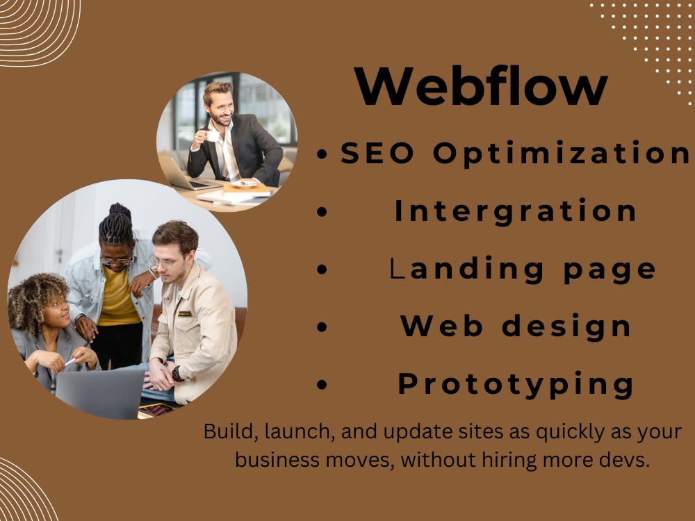 A responsive webflow design | Upwork