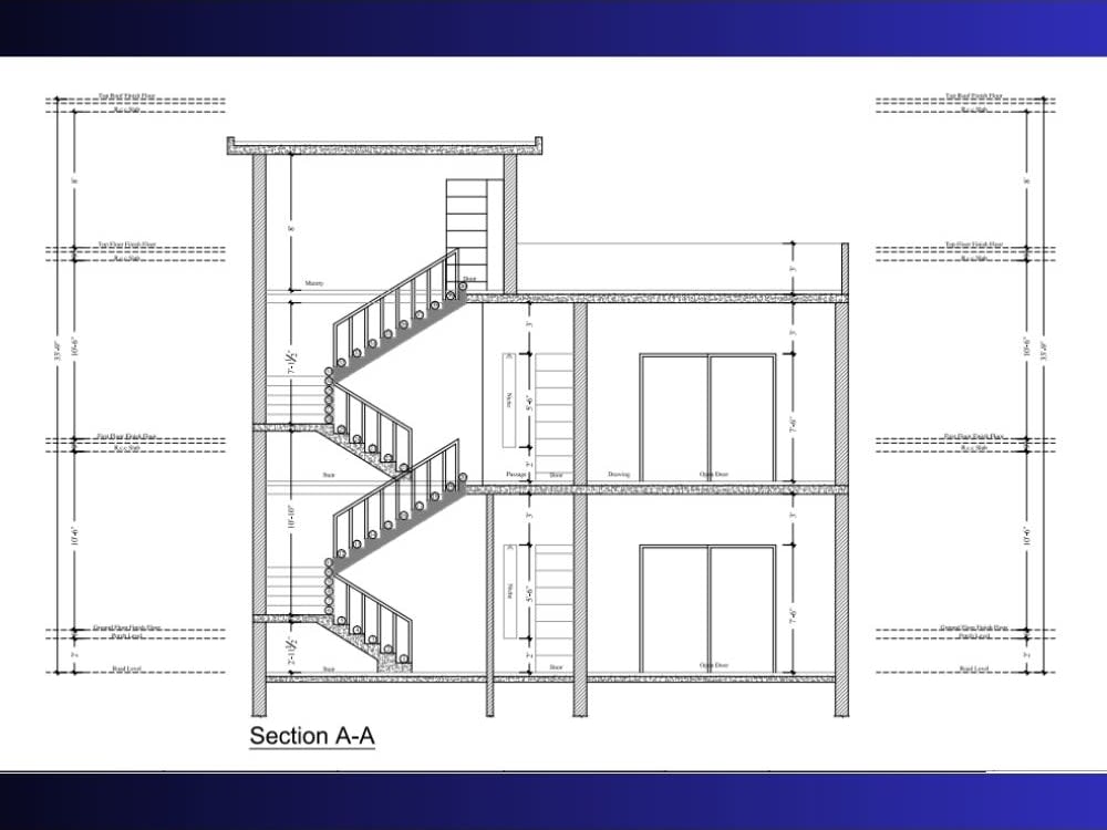 A fantastic architectural construction drawing set in auto cad Upwork
