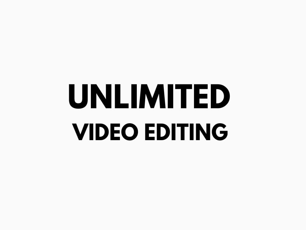 Unlimited Video Editing Service Upwork