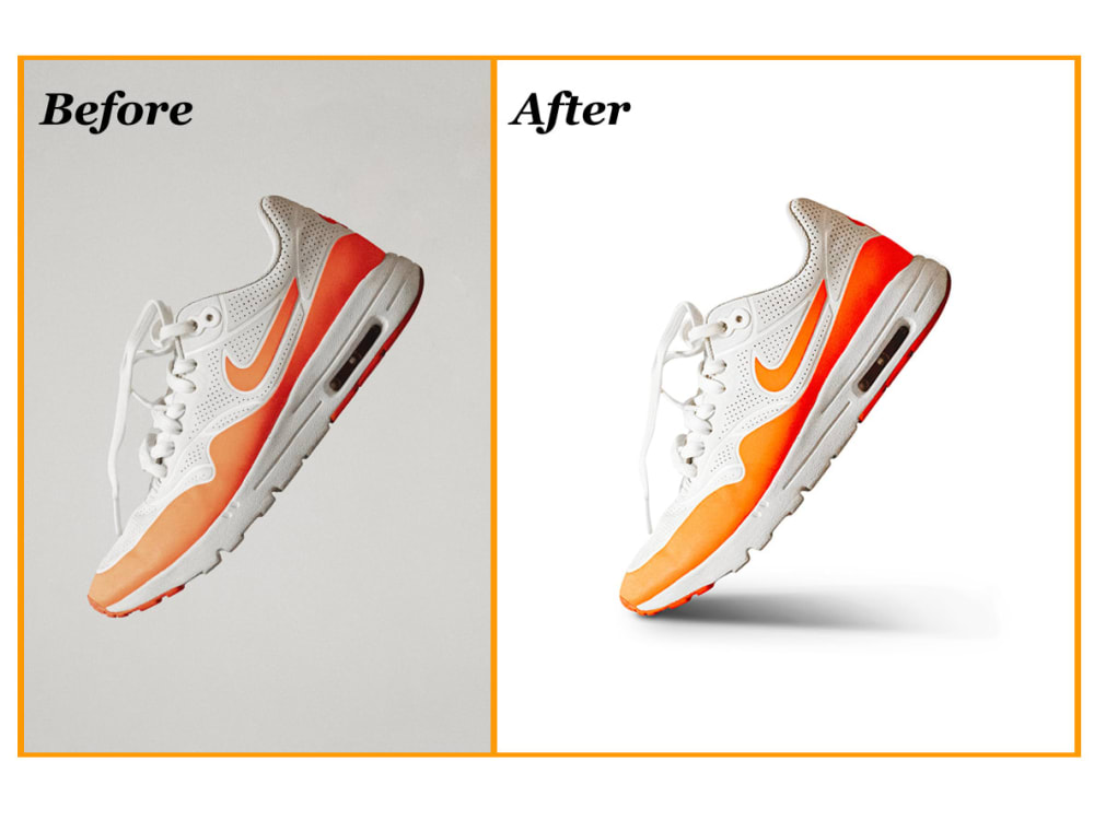 Background removal and product photo retouching in photoshop | Upwork