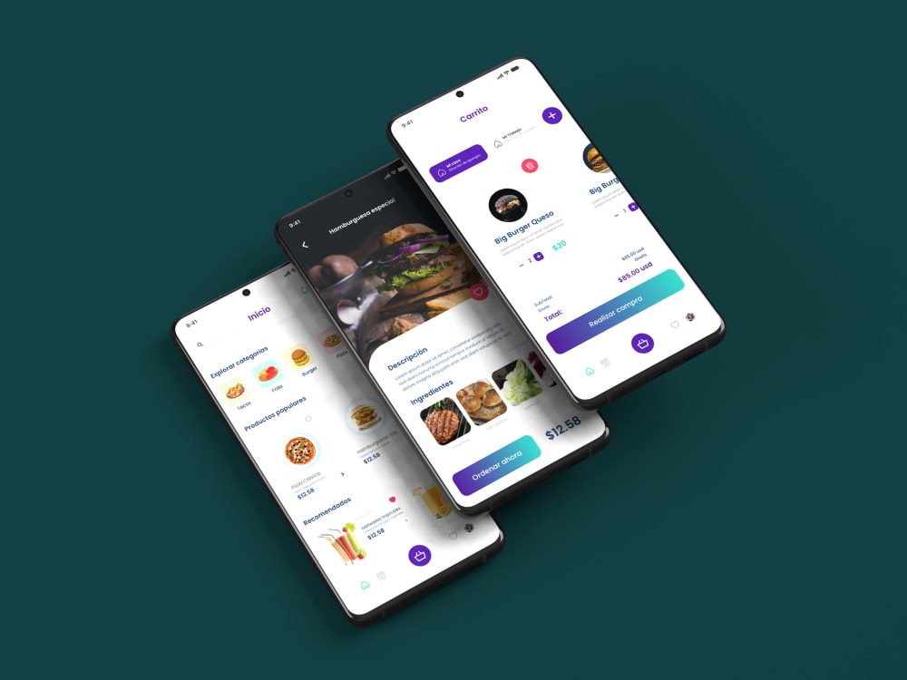 A creative UX UI for your mobile app | Upwork