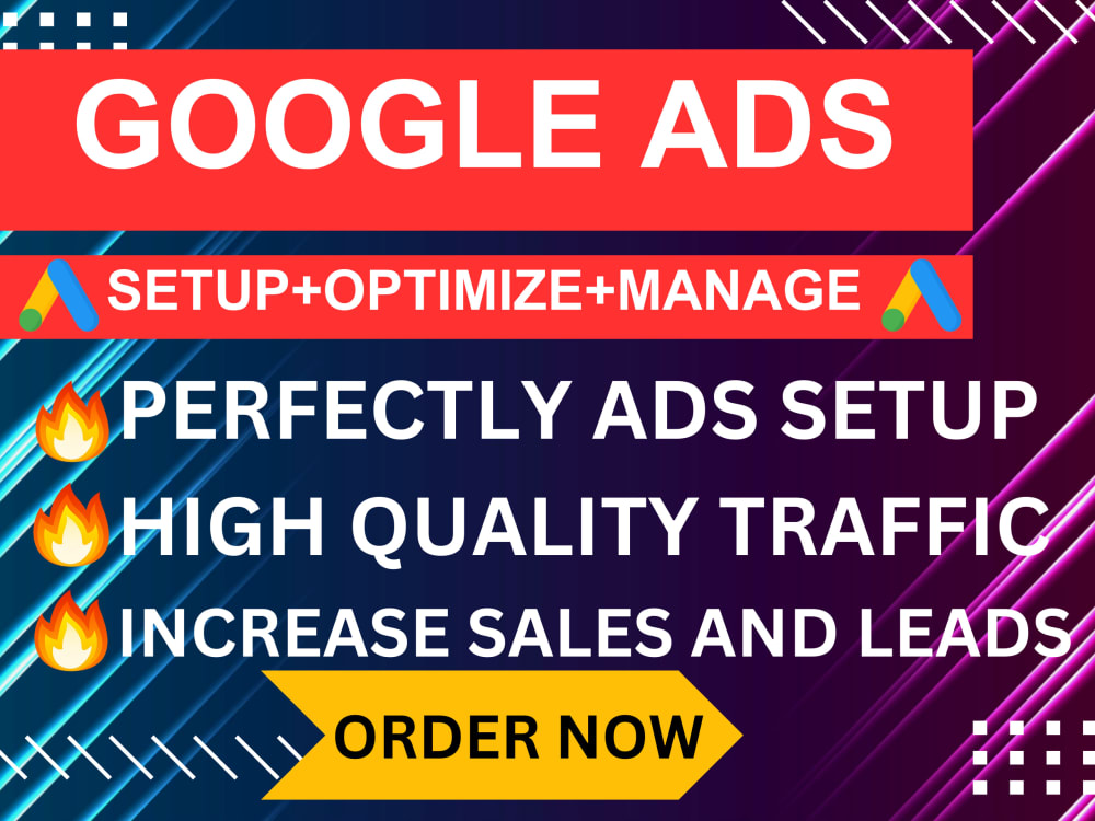 Google Ads ROI focuses on PPC Search ads Campaigns setup & Management
