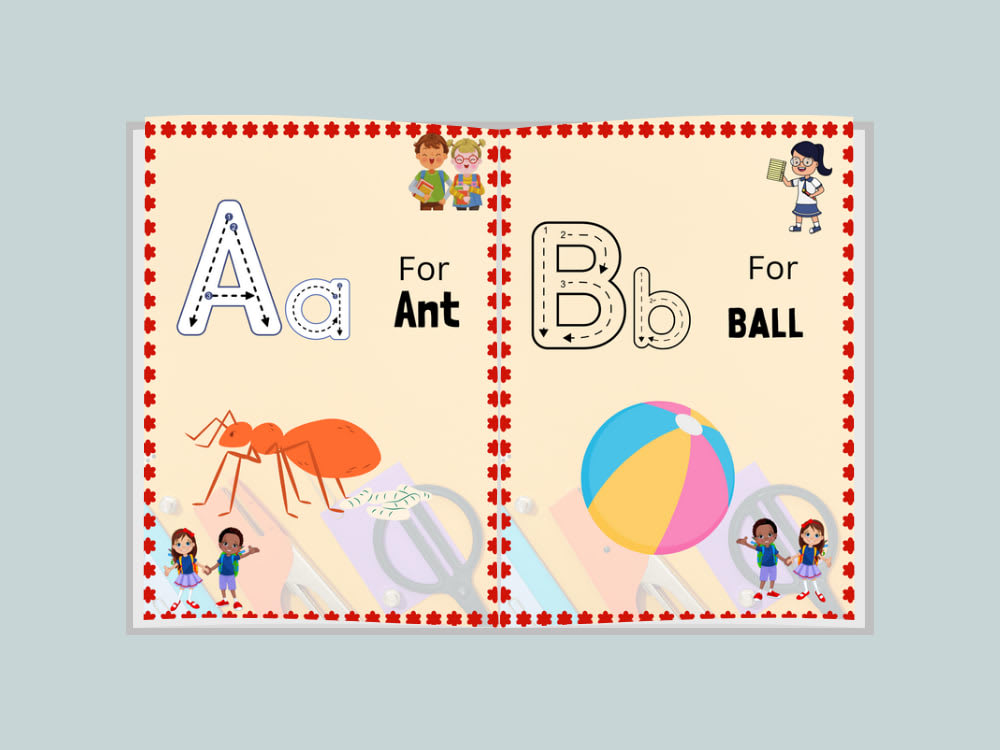 An amazing Canva custom kids educational worksheet, Business card ...