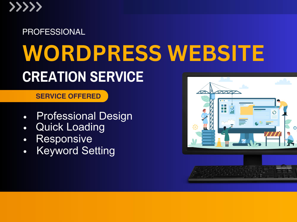 A responsive wordpress website with Elementor | Upwork