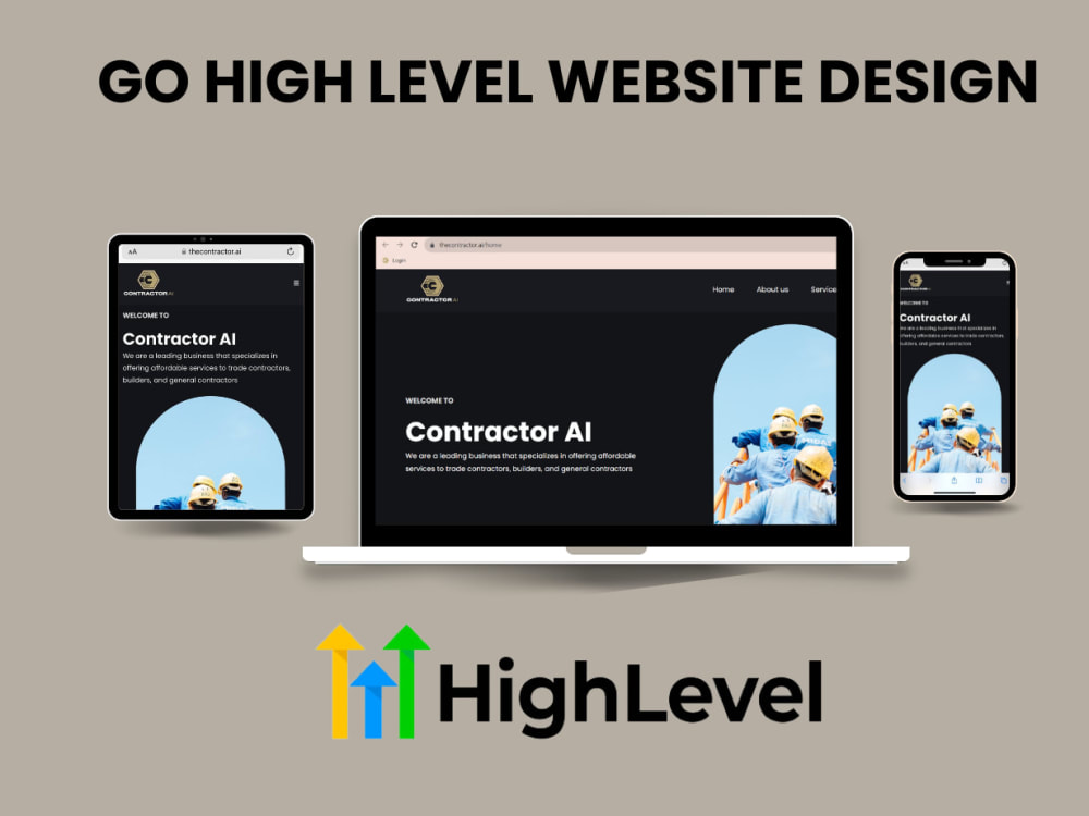 A fully functional website with up to 10 pages in GoHighLevel | Upwork