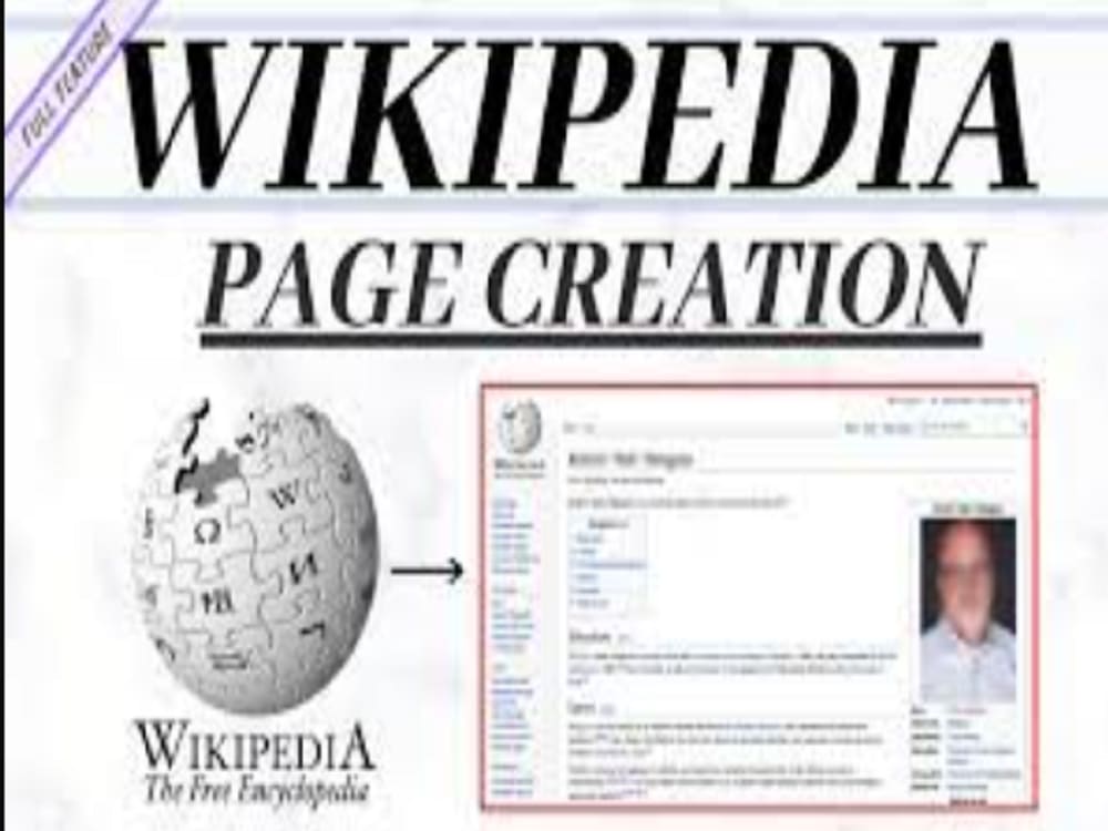 An approved page and a permanent Wikipedia page | Upwork