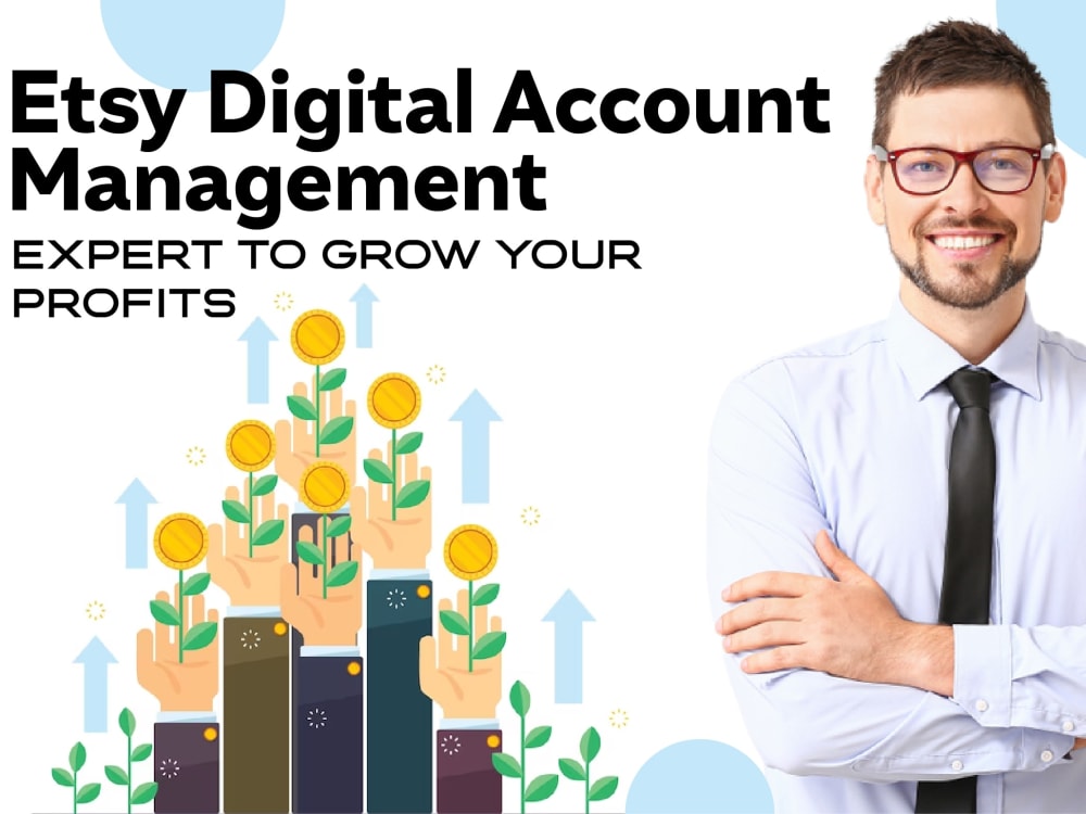 Etsy Digital products account management, Etsy digital designs, Etsy