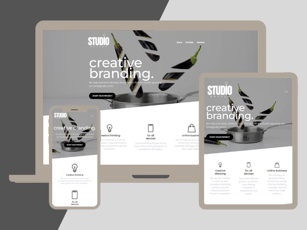 A modern and mobile friendly WordPress website design | Upwork