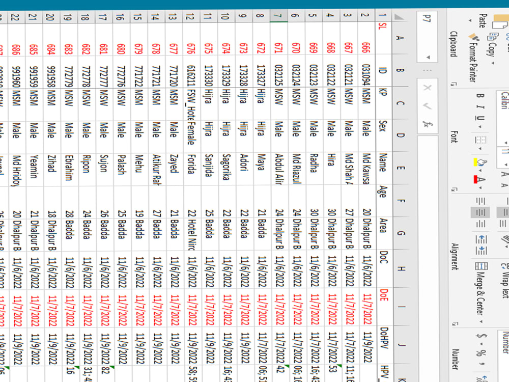 Data entry by Excel, SPSS, Google Sheets, and Epi Info. Upwork