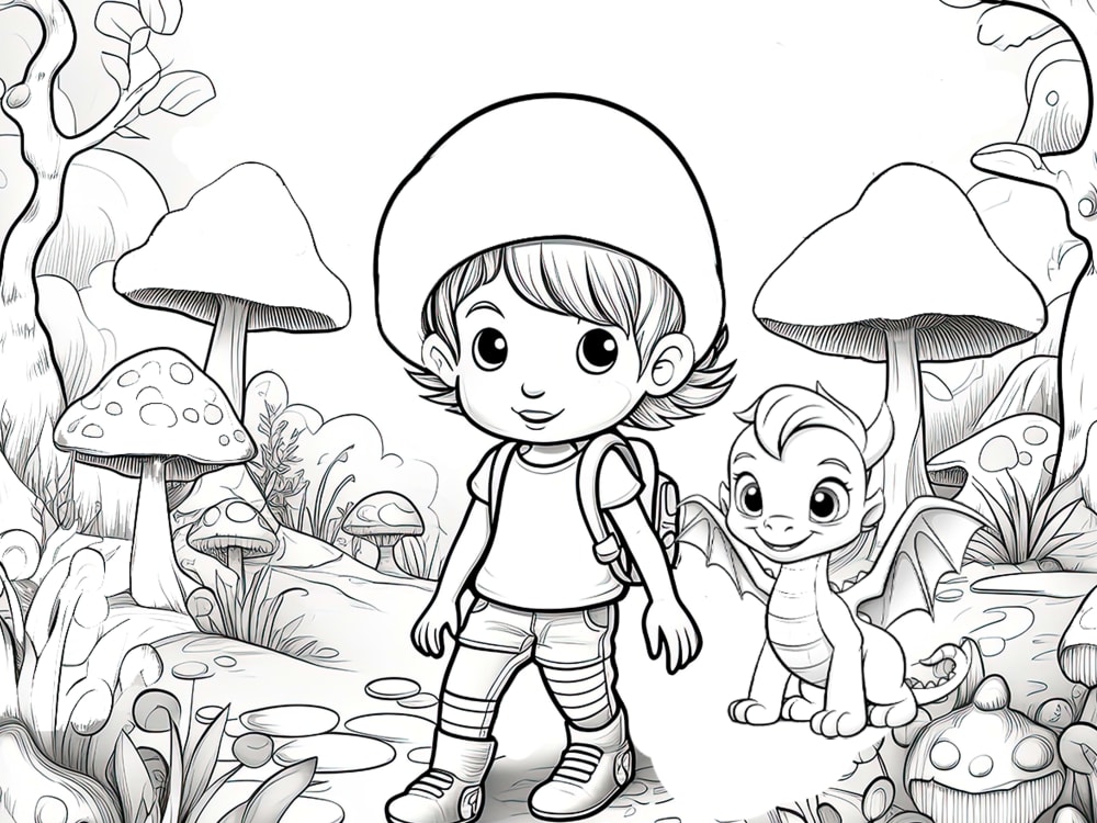 A unique and captivating coloring book illustrator for children Upwork