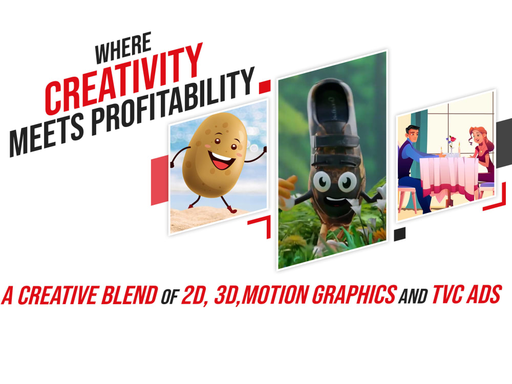 3D 2D Motion graphic Animations | Upwork