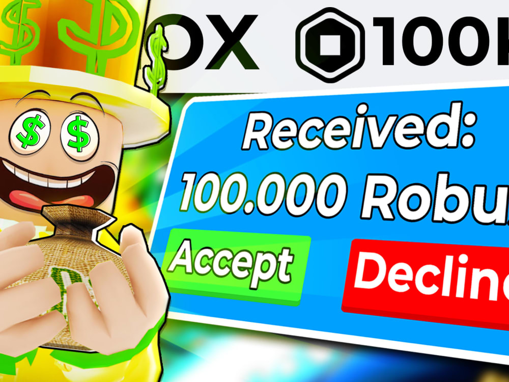 10,000 ROBUX AND FREE ADMIN - Roblox