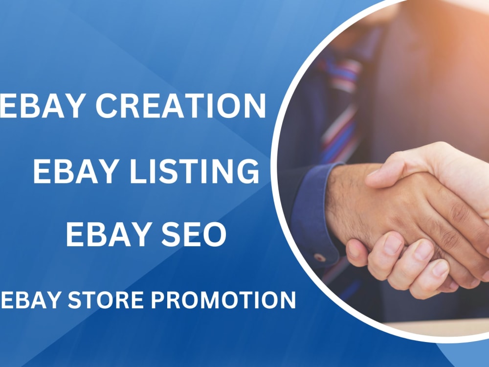 An ebay store logo and ebay store banner Upwork