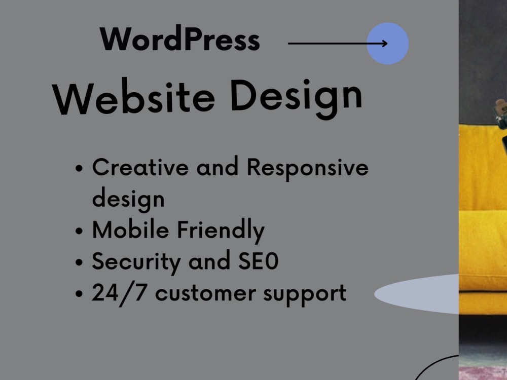 A modern and responsive WordPress Website for your business | Upwork