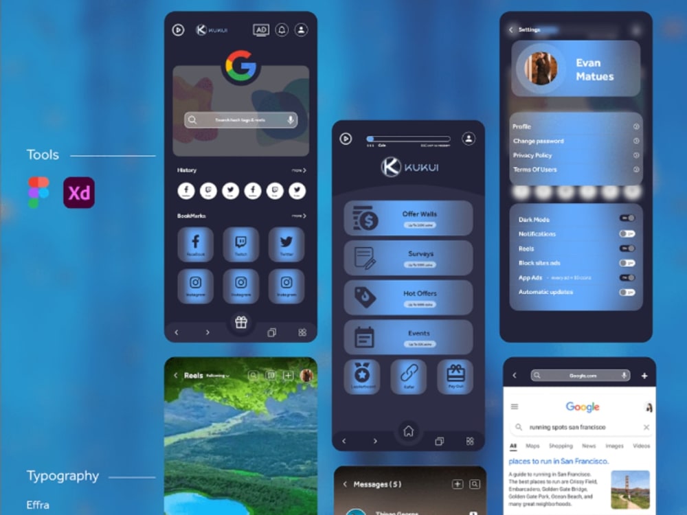 A creative Ui design. | Upwork