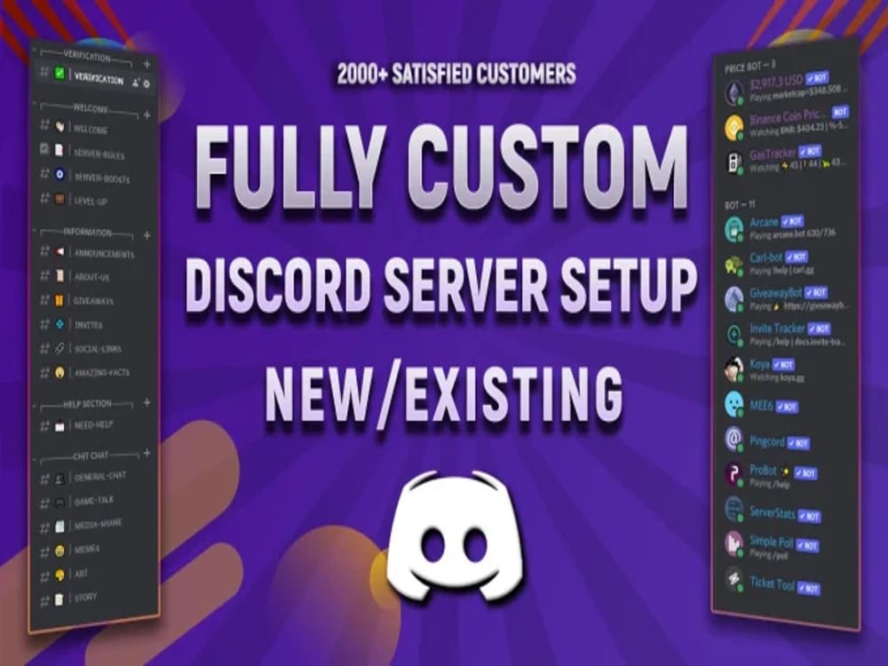 A professional discord sever