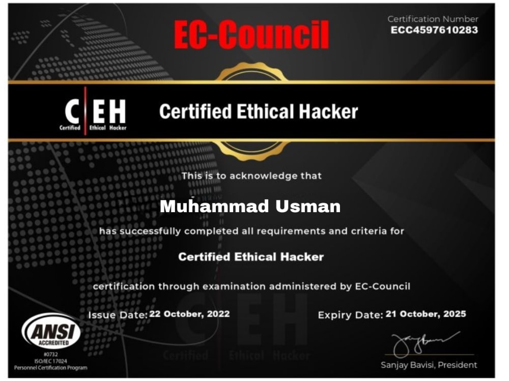 CEH Ethical Hacking Training Course in Lahore Pakistan - Cyber Security  Training Course in Lahore